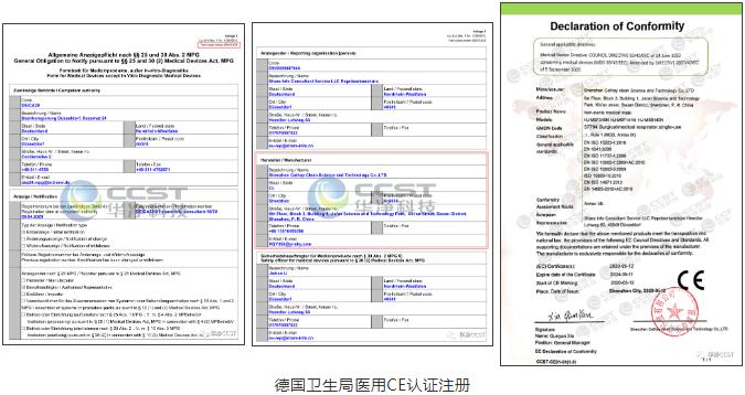 德国卫生局医用CE认证注册